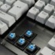 3X (K26 teljes gomb kapcsoló háttérvilágítású zöld tengelyű mechanikus játékbillentyűzet Meta C3T8