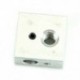 2X (Alumínium melegítő blokk szerelvény Makerbot 3D nyomtatóhoz MK7 MK8 Extruder K5P4)