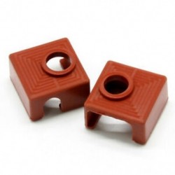 1X (2 csomag 3D-s nyomtatófűtéses blokk szilikon burkolathoz, MK7 / MK8 / MK9 Silicone S A8E6