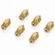 20 PCS 3D nyomtató fúvóka, 0,4 mm-es MK8 extruderfej a Creality Cr10 U4S9-hez