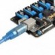1X (3D nyomtató alkatrészek USB bővítő modul a Lerdge X Board online nyomtatáshoz E2B1