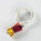 1X (MK8 0,4 mm-es 3D nyomtató extruderkészlet, alumínium fűtőblokk V1G7.)