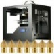 1X (3D nyomtató fúvóka, 32 darab Mk8 extruder nyomtatófej 0,2 millió, 0,3 millió, 0,4 millióU7V5)