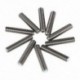 1X (15db / készlet 1,75 mm-es teflon torokcső   0,4 mm-es extruder fúvóka nyomtatófejek   Hea L6Q5