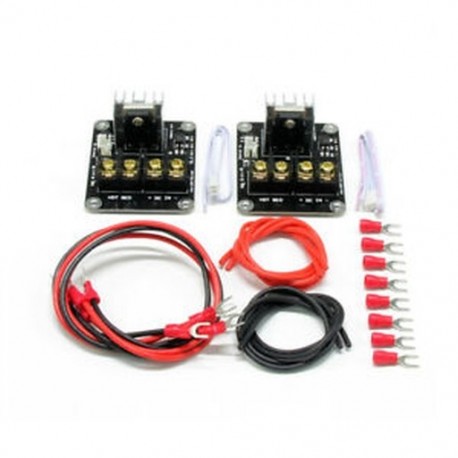 2X (3D nyomtatótartozékok Vörös nyúl tábla forróágy modul MOS Tube Power Ex U4V1