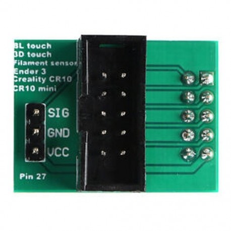 5X (Creality Cr-10 / Ender 3 és Pro / Ender 5 tűs 27 táblához Bltouch Bl O2G7