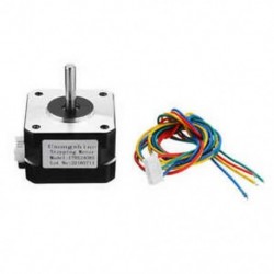 2X (17HS2408S 4-vezetékes Nema 17 léptetőmotor 42 motor 42BYGH 0.6A CNC és 3D P I7H9