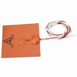 2X (120x120mm 12V 120W szilikon fűtőbetét) 3D nyomtatóval fűtött ágymelegítő szőnyeg B9Q5