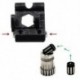 2X (1 készlet Prusa i3 MK2 / MK3 3D klónnyomtatóhoz Btech dupla fogaskerekek DIY Pru M2A8