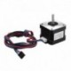 4X (17Hs3401S 4-vezetékes Nema léptetőmotor 42 motor 42Bygh 1.3A CNC és 3D PrinM7D7