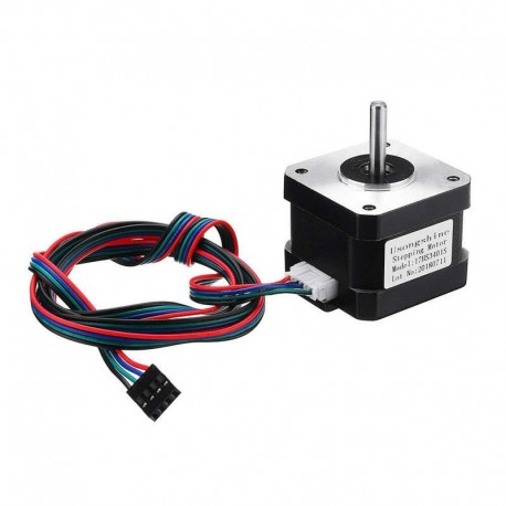 4X (17Hs3401S 4-vezetékes Nema léptetőmotor 42 motor 42Bygh 1.3A CNC és 3D PrinM7D7