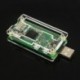 Rossz USB-kiegészítőkártyás USB-A csatlakozó átlátszó tokja a Raspberry Pi Zero Z4F7-hez