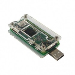 1X (Bad Usb Addon Board Usb-A csatlakozó átlátszó tokja a Málna K0J2-hez