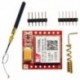 1X (SIM800L GPRS GSM MODUL QUAD BAND rúd-antenna és rugós antenna az Arduin M8W1-hez)