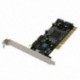 PCI SATA I / II kártya és szoftver 4-es osztályú RAID támogatja az R4G7-et
