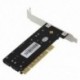 PCI SATA I / II kártya és szoftver 4-es osztályú RAID támogatja az R4G7-et