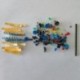 4X (indítókészlet arduino ellenállás / LED / kondenzátor / jumper vezetékekhez / BreadL9M2
