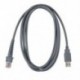 1X (1 X USB A csatlakozó az RJ45 kábelhez, 7 láb 2M) az LS4278 LS C2G2 szimbólum vonalkód-leolvasóhoz