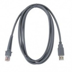 1X (1 X USB A csatlakozó az RJ45 kábelhez, 7 láb 2M) az LS4278 LS C2G2 szimbólum vonalkód-leolvasóhoz