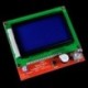 2X (12864 LCD rámpa intelligens alkatrészek RAMPS 1.4 vezérlő vezérlőpultja 3D Pr Z3H8-hoz
