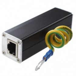 RJ45 Plug Ethernet hálózati túlfeszültségvédő Thunder Arrester 100MHz R1E7 Y7E X2J5