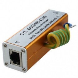 Ethernet LAN RJ-45 RJ45 Túlfeszültségvédő Új elektronikus W9I3 I4C8