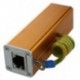 2X (Ethernet LAN RJ-45 RJ45 Túlfeszültségvédő Új elektronikus B9G8)