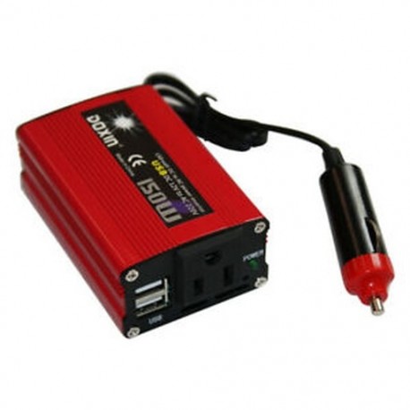 1X (DOXIN 150 W-os autóátalakító, DC 12V és 110 V közötti váltóátalakító, 4.2A Dual N1P7