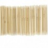 1X (11 készlet 4,9 &quot bambusz kötött kesztyű, kötőtű, 2,0 - 5,0 mm, US 0-8 D1Q6)