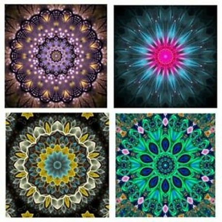 3X (Diy Diamond Festmény keresztszemes öltéses teljes gyémánt hímzéssel Mandala Pictur D2P5