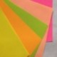 1X (120X A4-es neonkártya lapok - fluoreszkáló kézműves-készlet, C8P4)