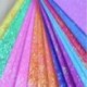 5x (50db / készlet Négyzet alakú origami papír, egyoldalas, ragyogó, összecsukható, egyszínű, P B3X2