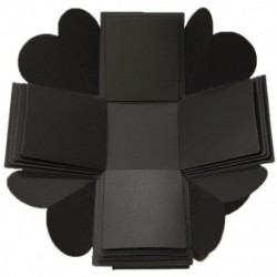 4X (Esküvői ajándékdoboz, robbanódoboz, meglepetésdoboz, kreatív fotóalbum, StickerU4U5