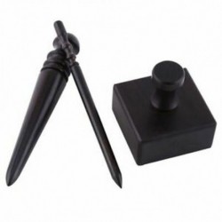 3X (Leathercraft Tool Wood Edge Slicker kézi kézműves szerszámok 3 típusú a Select L K4O2 típushoz