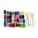 5 szerszám   32 szín Polimer agyag agyagblokk modellező öntvény DIY játékok N7I8
