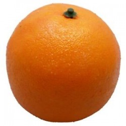 3 mesterséges narancs dekoratív gyümölcs B7G9