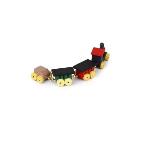 1/12 Babaház miniatűr fahordók és vonatjáték-készlet B5Q3