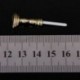 1 pár 1:12 Babaház miniatűr csillár fehér gyertyák I5B6
