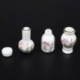 4db mini virágcserepek miniatűrök 1/12 Dollhouse otthoni dekorációs kiegészítők E2Z2