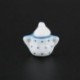 Dollhouse Miniatűr 1:12 Játékkonyhai étkező 15 db Porcelán teáskészlet J2A4