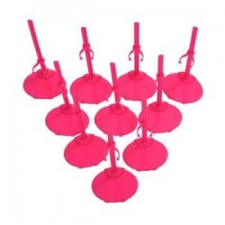 10 X állványtartó állvány Barbie Doll -Rose Red M1N9-hez