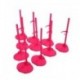 10 X állványtartó állvány Barbie Doll -Rose Red M1N9-hez