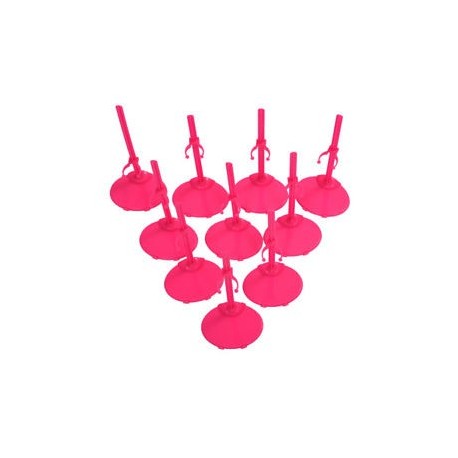 10 X állványtartó állvány Barbie Doll -Rose Red D7C5 U6D4-hez