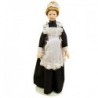 1:12 Dolls House Babaház Miniatűr Babakerámia Poseable Maid tartozék U2Q6
