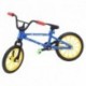 4X (Dollhouse Mini Mountain Bike Kerékpár Kerékpár Bollhouse kiegészítő Blauk BlueB5Z2