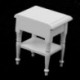 6X (1/12 2x babaágyszekrény miniatűr modellek bútorok otthoni dekorációja fikarcnyi X9A6