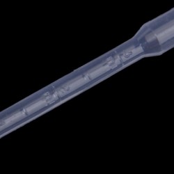 1X (30 db 3 ml-es műanyag fokozatú újrafelhasználható pipetták 160 mm-es pipetták Eye S3R5