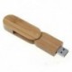 32 GB-os USB2.0 forgó fa flash memória Z8Z6 U-Disk