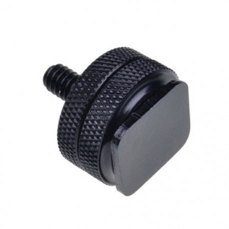 1X (tartós Pro 1/4-es tartós adapter F menetes állványos szán villogó cipő Blac O1U8