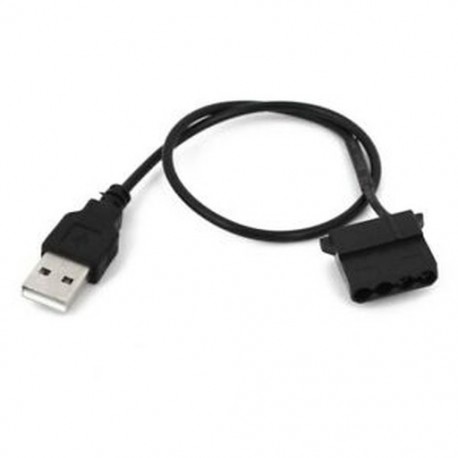 1X (PC ventilátor 4 tűs 12–5 V USB 2.0 csatlakozókábel-adapter X7W8)
